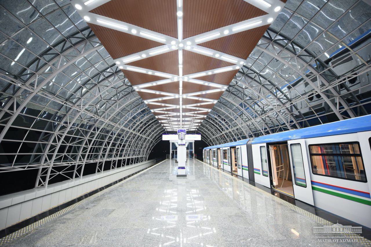 Новые станции ташкентского метро